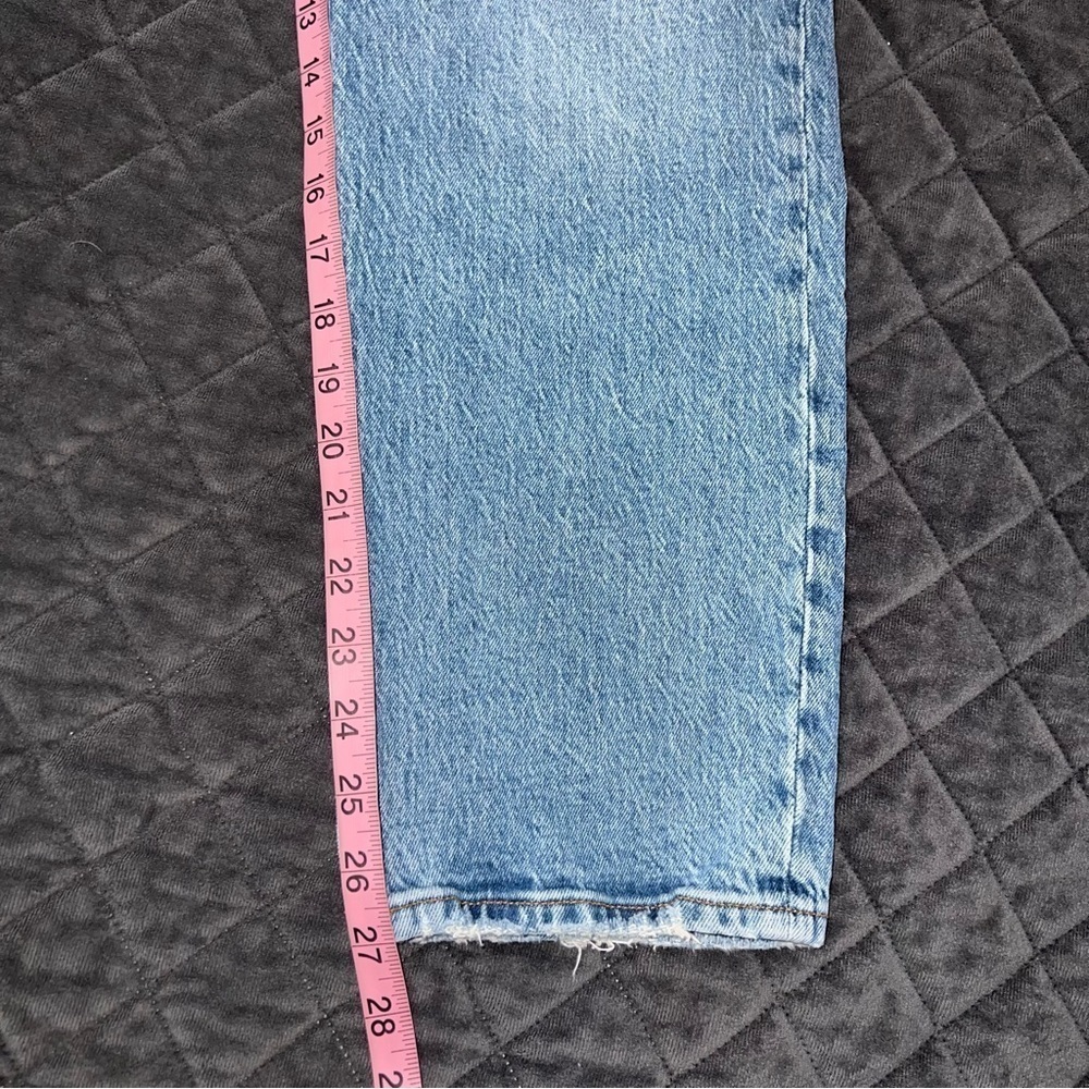 Abercrombie & Fitch The Dad High Rise Jeans Crossover Front Women 26 2 S Curve - Picture 7 of 9